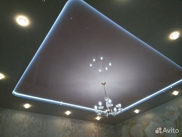 Натяжные потолки в рассрочку