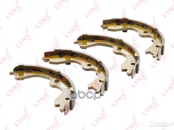 Колодки тормозные стояночного тормоза зад B