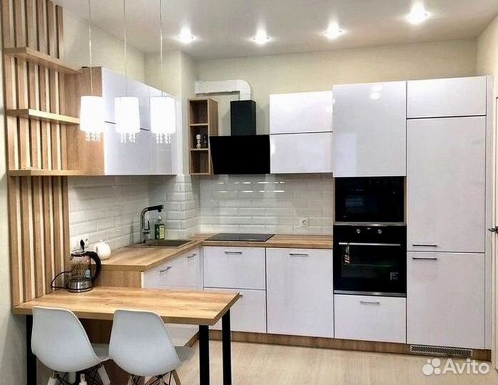 Современная кухня на заказ мдф фасады