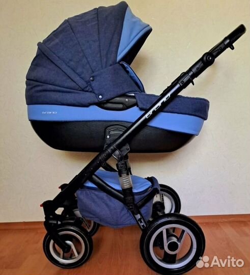 Коляска Riko bruno 3 в 1 (как новая)