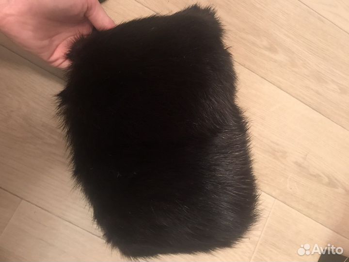 Шапка из меха нутрии