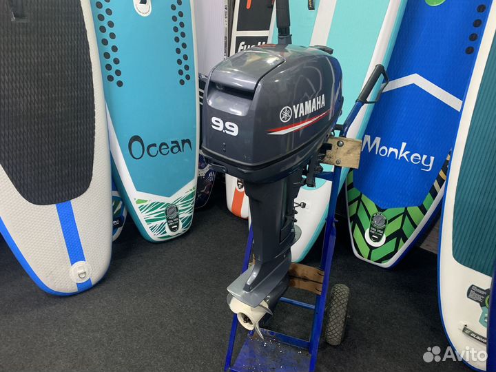 2-х тактный лодочный мотор Yamaha (Ямаха) 9.9 Б/У