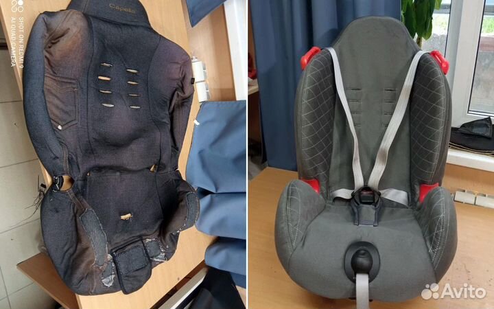 Перетяжка стульев, офисных кресел, автокресел