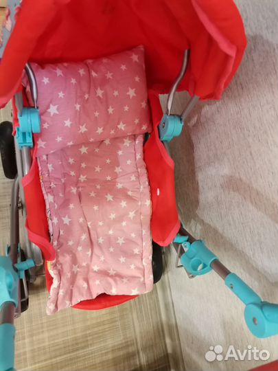 Кукольная коляска новая