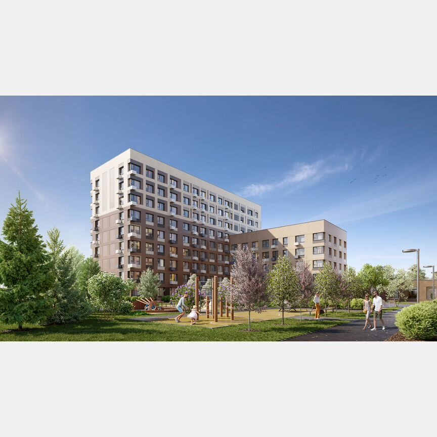 2-к. квартира, 46,4 м², 9/12 эт.