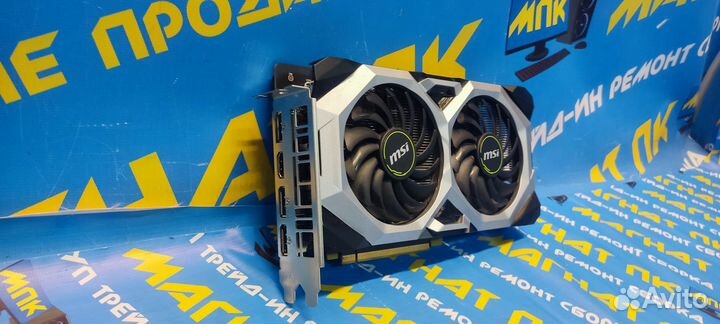 Видеокарта MSI Ventus X RTX 2060Super 8GB