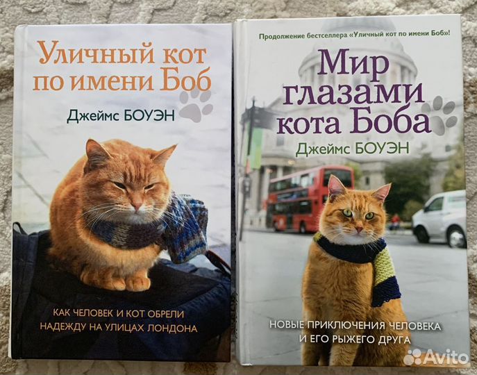 Серия книг Джеймса Боуэна «Мир глазами кота Боба»