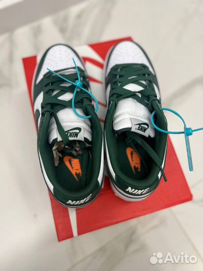 Кроссовки Nike Dunk Low Retro Varsity Green (брак)