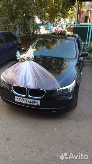 Свадебные украшения на машину