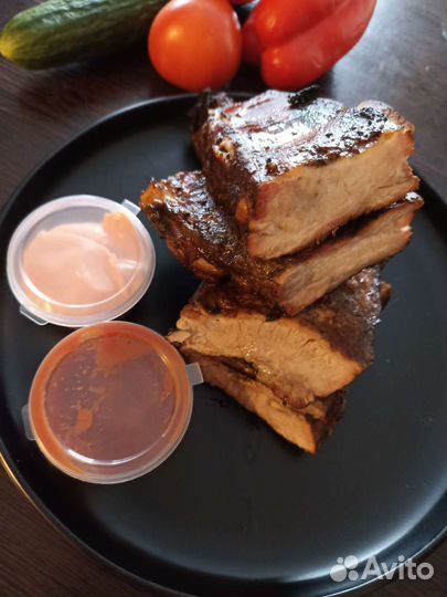 Мясо горячего копчения