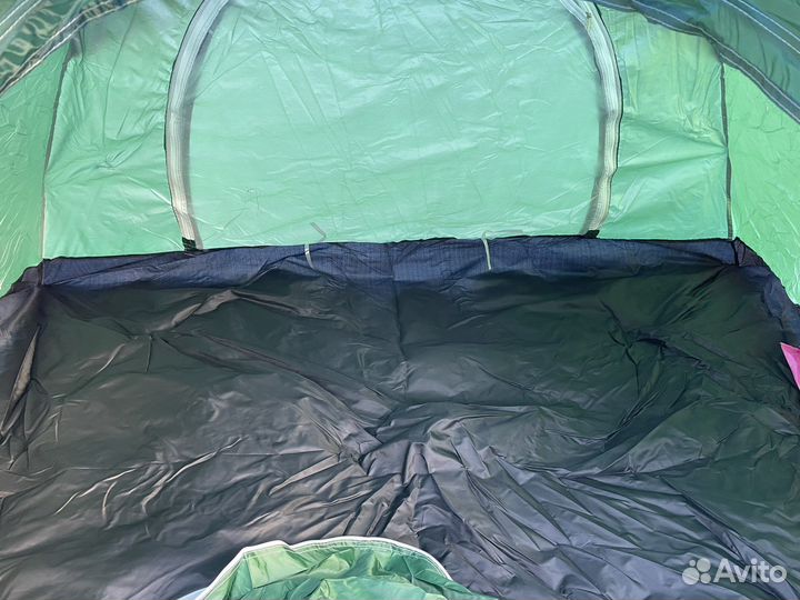 Палатка автомат 2-3х местная зеленая