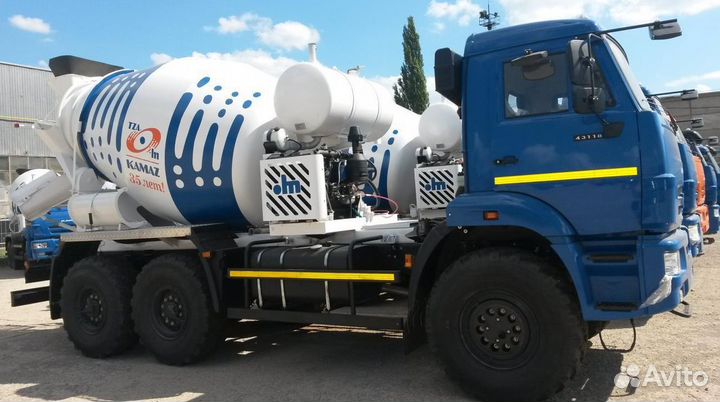 Установка автобетоносмесителя