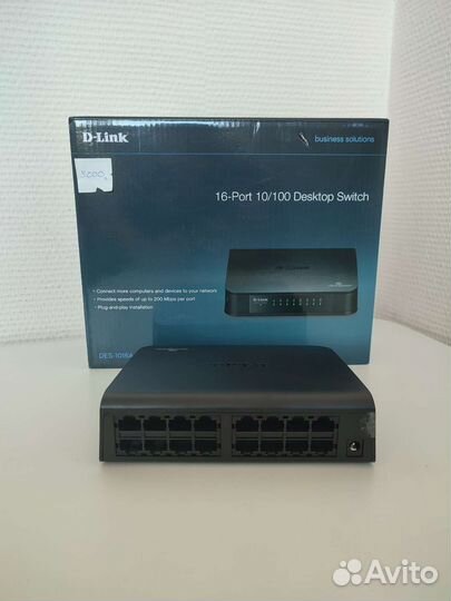 Коммутаторы новые 8 и 16 портов (без POE/POE)