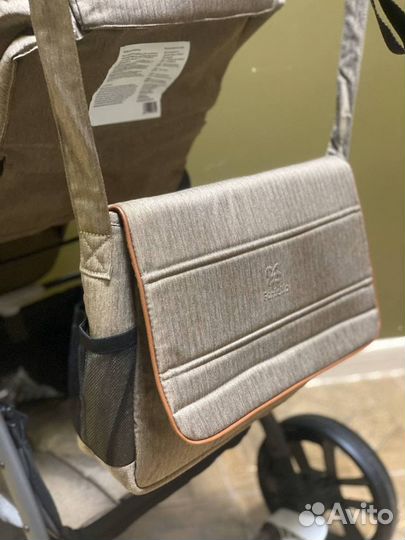 Коляска трансформер 2в1 Farfello Joy песочная