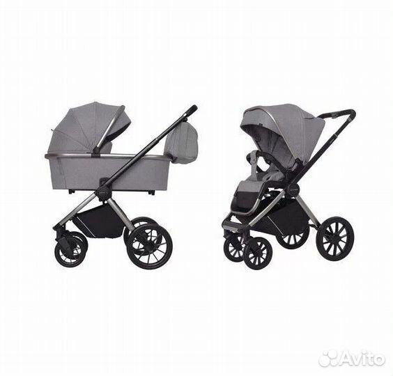 Коляска carrello optima 2 в 1 с автолюлькой