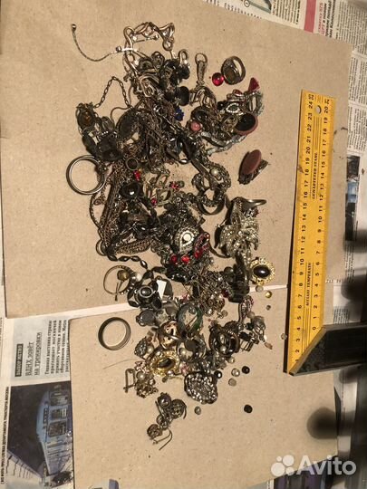 Бижутерия из СССР для поделок