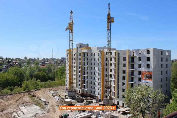 2-к. квартира, 67,3 м², 8/9 эт.