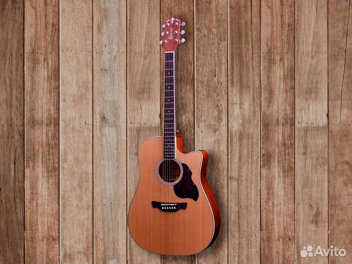 Электроакустическая гитара Crafter DE-7 Dreadnough