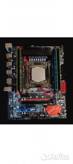 Комплект Xeon es2667v4 x99 память16gb