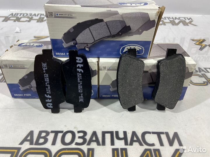 Колодки задние на Hyundai Solaris Kia Rio 3