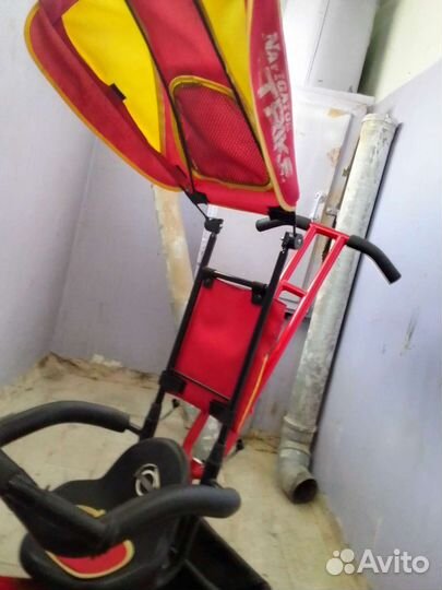 Детский трехколесный велосипед бу