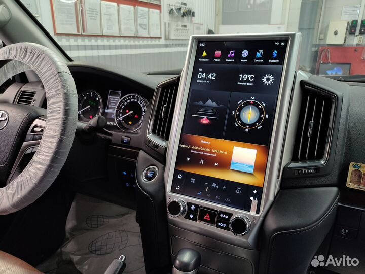 Магнитола Tesla Toyota LC200 2016 -2021, 8/128GB H