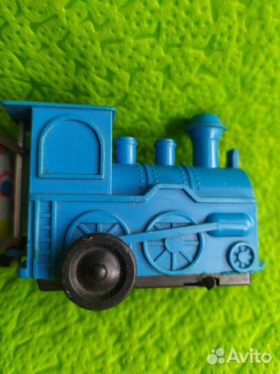 Игрушки СССР. Паровозик. Барабан