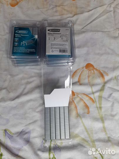 Скобы для степлера