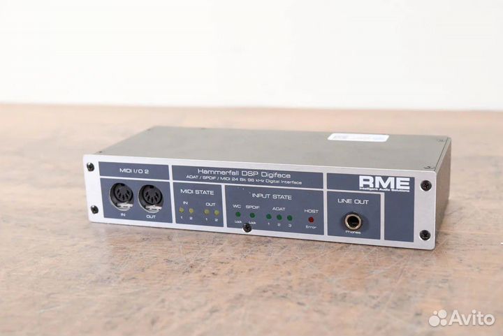 RME Hammerfall DSP Digiface