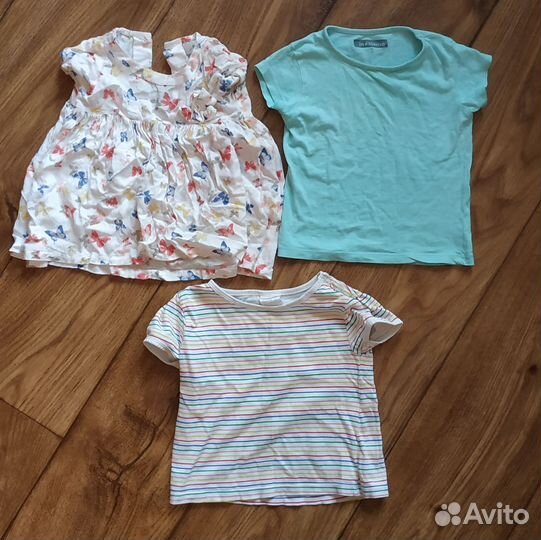 Пакет вещей для девочки 80-86 размер