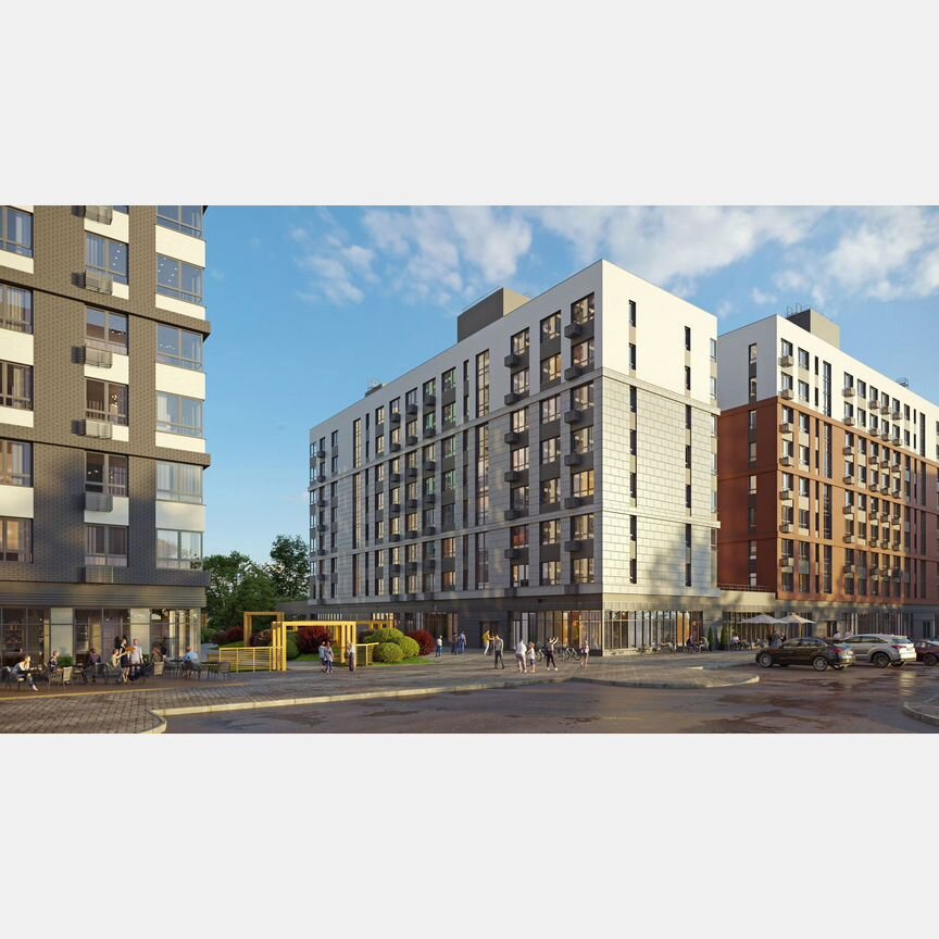 3-к. квартира, 78,4 м², 22/22 эт.