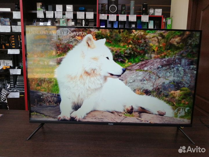 2) Телевизор Haier 43 Smart TV MX(Smart TV,4K UHD)