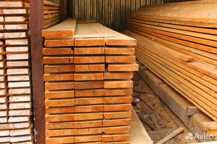 Доска от производителя 25х100х6000мм, опт
