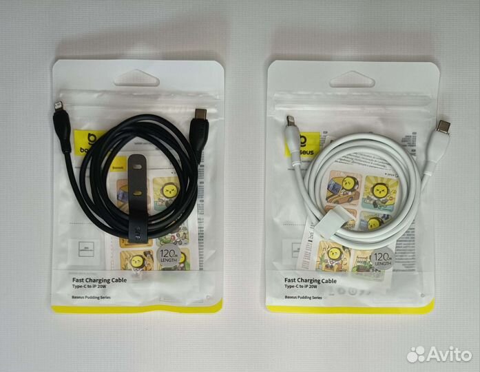Кабель usb type-c lightning. Baseus 1.5 метра 20w