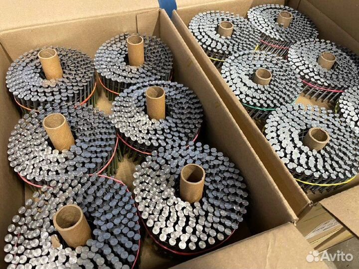 Барабанные кровельные гвозди CRN