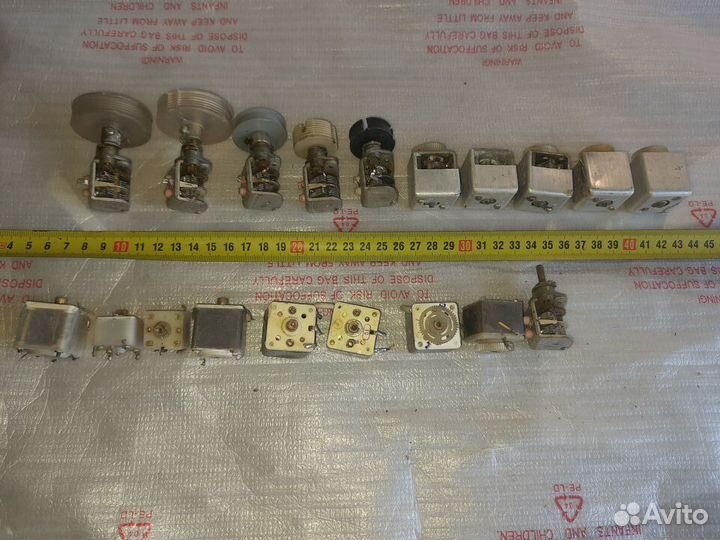 Конденсатор переменной емкости СССР кпе