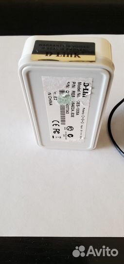 Коммутатор 5 портов 10/100 D-Link DES-1005A