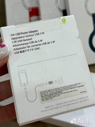 Блочок зарядки iPhone USB оригинальный