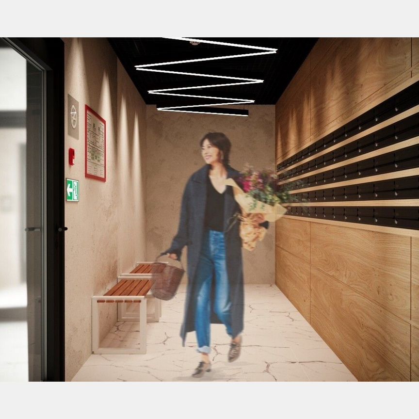 2-к. квартира, 46,6 м², 2/8 эт.