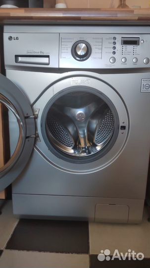Стиральная машина бу lg 6 кг