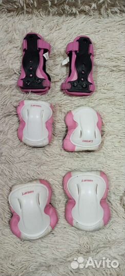 Роликовые коньки детские раздвижные с защитой