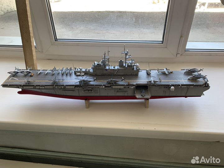 Модель авианосца wasp 1/350