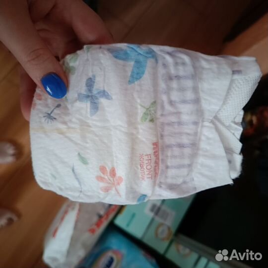 Подгузники Хаггис 3-5 кг, 54 шт