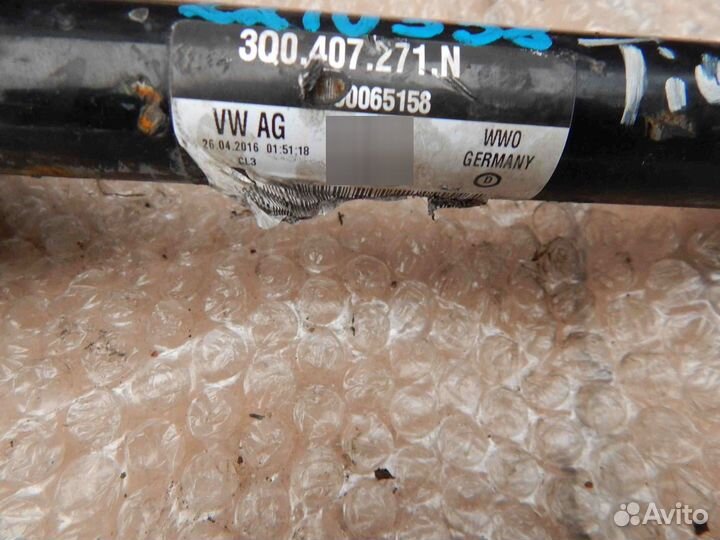 Полуось передняя левая Volkswagen Tiguan II рестайлинг