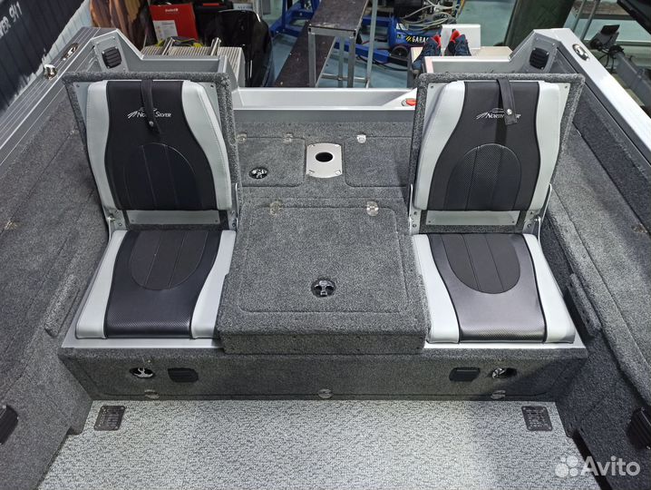 Алюминиевая лодка NorthSilver (нордсильвер) 615 FS