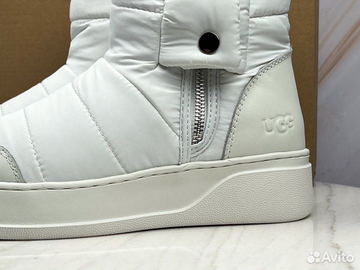 Угги дутики женские UGG Maxi White