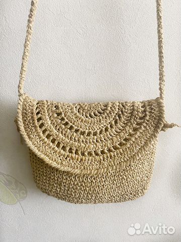Сумка из рафии