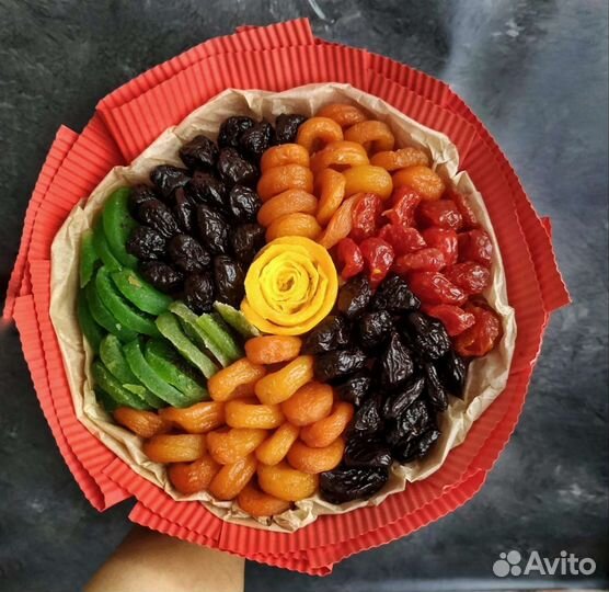 Съедобные букеты для женщин