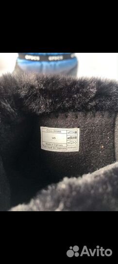 Crocs сапоги для девочки р.w5 (21-22cm)
