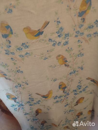 Шторы с птичками